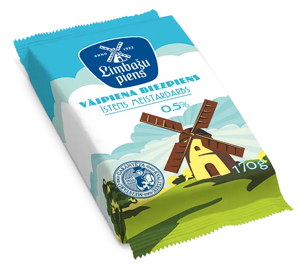 Biezpiens LIMBAŽU PIENS, 0.5%, 170g