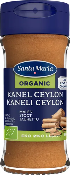 BIO Ceilonas kanēlis, malts 24g, Santa Maria