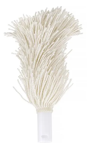 Birstes stikla pulētājam, 2 gab, lielas, baltas, 235x55mm, 230145