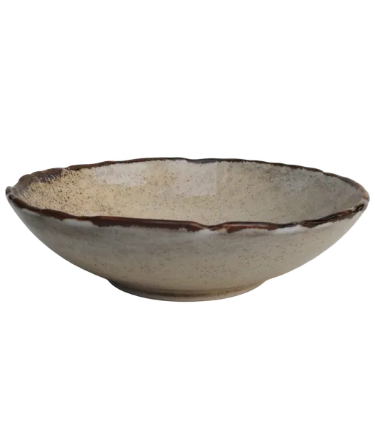 Bļoda ALUMINA SAND FLOWER, porcelāns, 650 ml, D 16 cm, H 6 cm, 1gab