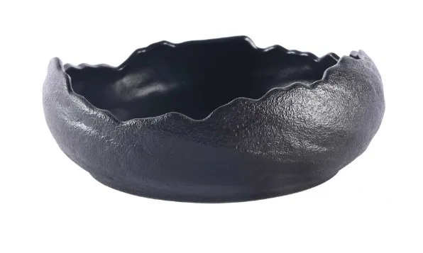 Bļoda CRUST, porcelāns, melna, D 20cm, 800ml, 1gab 767382