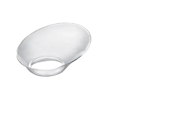 Bļoda Fingerfood, SODO, PS, caurspīdīgs, 50ml, D 9,5 cm, H 2,5 cm, 0.287kg, 50gab