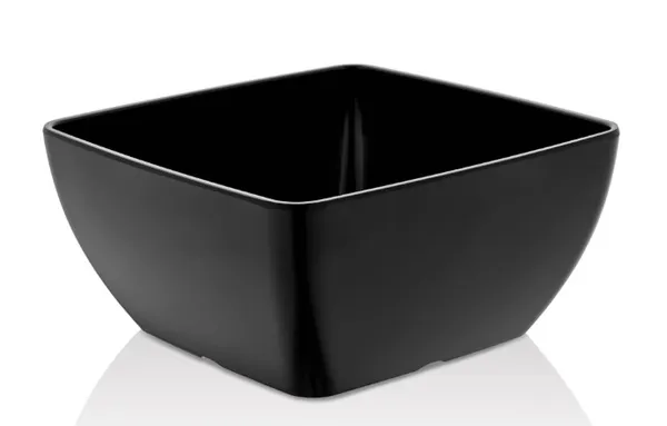 Bļoda MELAMINE, melamīns, kvadrātaina, melna, 1.7l, 19x19cm, H9cm, 1gab 779590