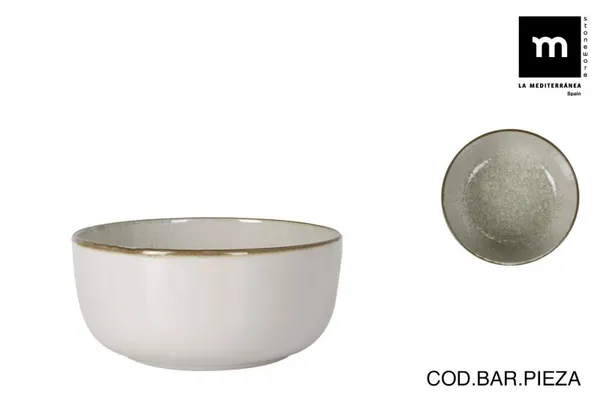 Bļoda NEIRA, akmens masa, D 14 cm, H 6,5 cm, 1gab