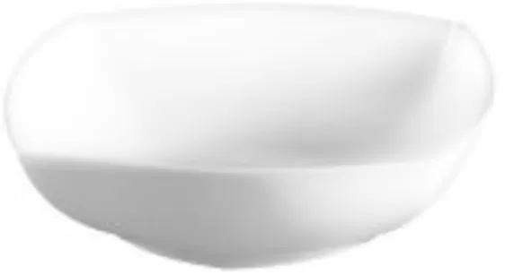 Bļoda Quadro porcelāns, 1,7L, 24,5 x 24,5 cm H7cm (LIETOTS) 3gab