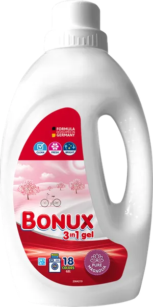 Bonux Washing Gel Pure Magnolia 18 washes 0,9L