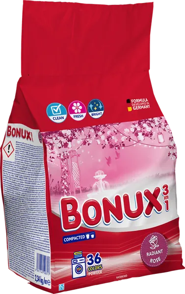 Bonux Washing Powder Radiant Rose 36 washes 2.34Kg