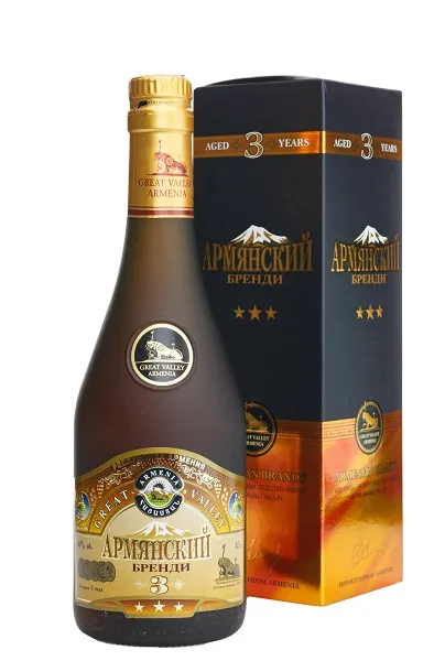 Brendijs ARMJANSKIJ 3*40% 0,5L GB