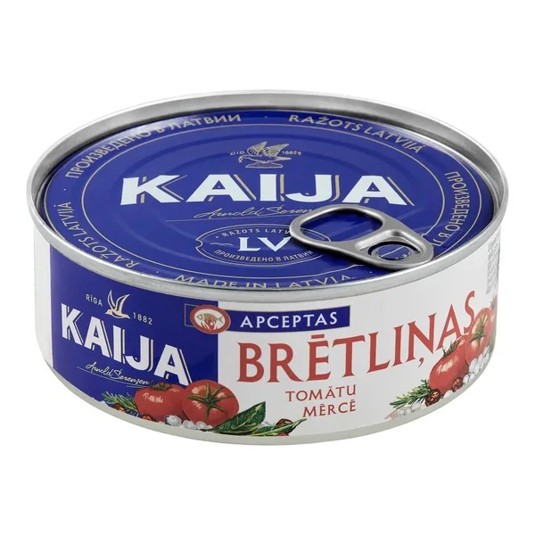 Brētliņas tomātu mērcē 240g/144g