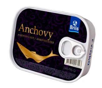 Anšovu filejas BRIIS 145g
