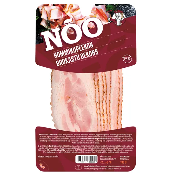 Brokastu bekons, 135g