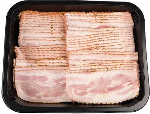 Brokastu bekons šķēlēs  k/p 1.6 kg