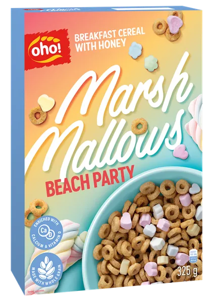 Brokastu pārslas Oho Marshmallows 325g