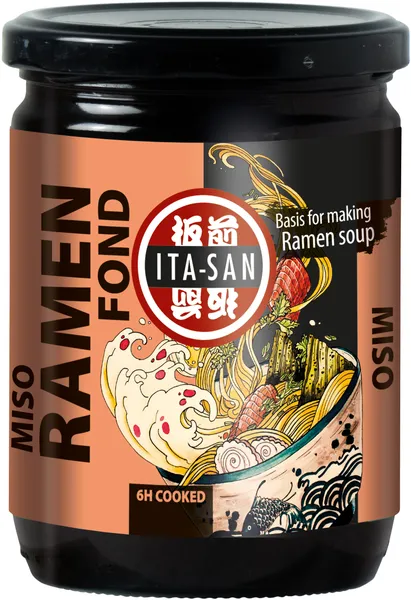 Buljons ITA-SAN, miso, veģetārs, 440ml