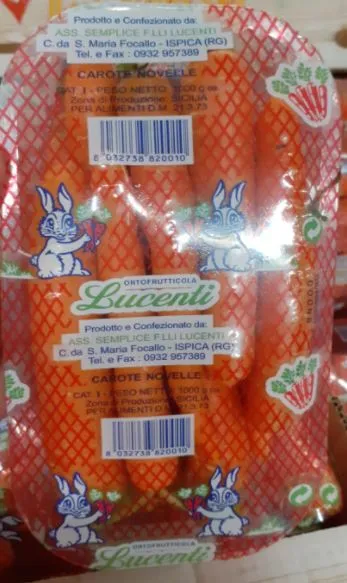 Burkāni fasēti, Latvija 1kg, 2. šķ., gab