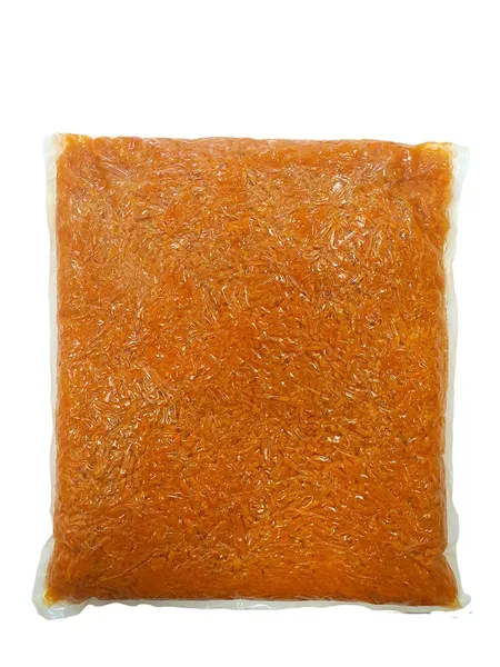 Burkāni vārīti, griezti salmiņos, 5kg, gab