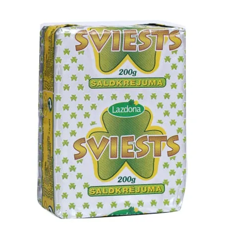 Sviests LAZDONA saldkrējuma 82% 200g