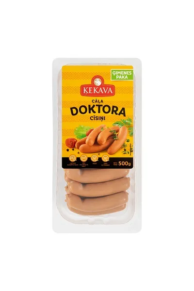 Cīsiņi cāļa Doktora 500g, PF Ķekava