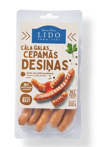 Cāļa gaļas cepamdesiņas LIDO, 300g
