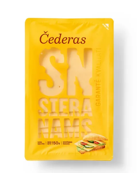 Siers Siera nams Čederas šķēlītēs 150g