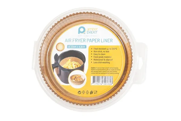 Cepampapīrs Amber Paper , brūns, apaļš, 16x4,5cm, 0.65kg, 50gab