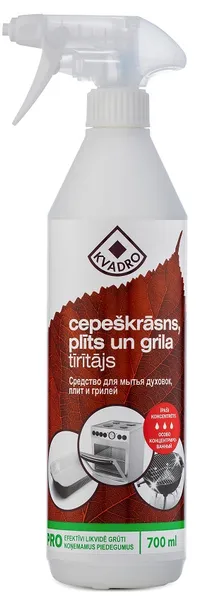 Cepeškrāsns, plīts un grila tīrītājs KVADRO, 700ml