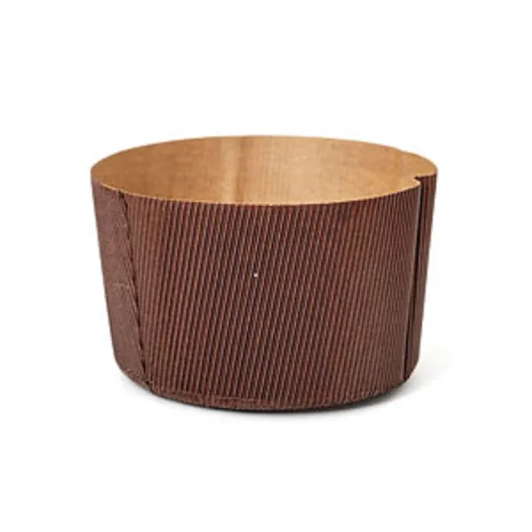 Cepšanas formiņas DECORA Canasta/Panettone, brūnas, D 15cm, H 11cm, 0.13kg, 5gab