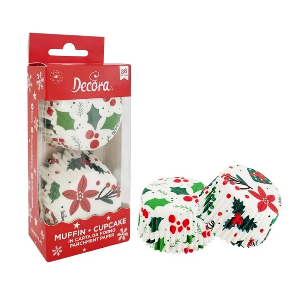 Cepšanas formiņas kēksiem DECORA, Best wishes,  50x32mm, 0.02kg, 36gab