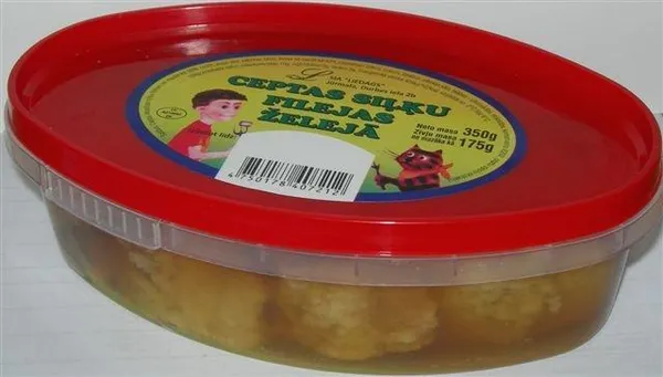 Ceptas siļķu filejas želejā, 350 g