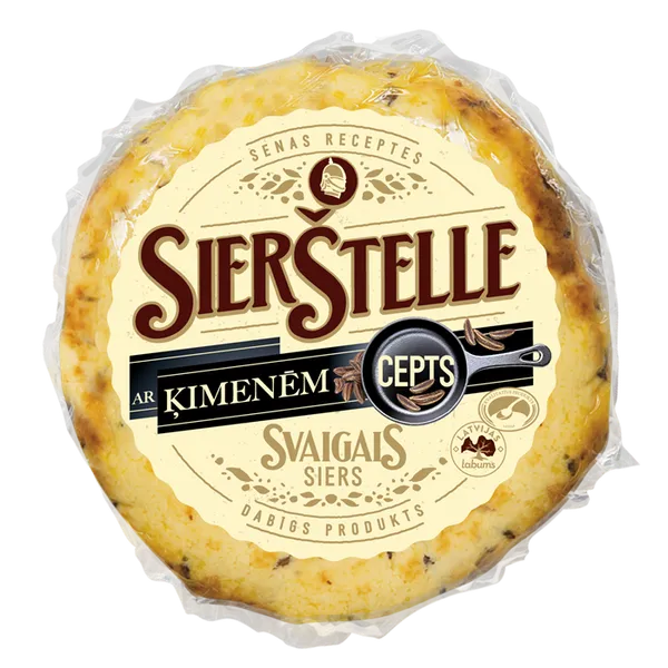 Siers Sierštelle cepts ar ķimenēm 330g