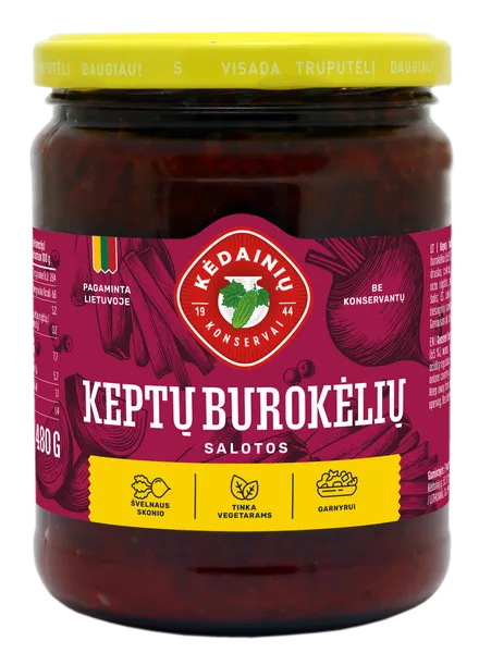 Ceptu biešu salāti KEDAINIU, 480g