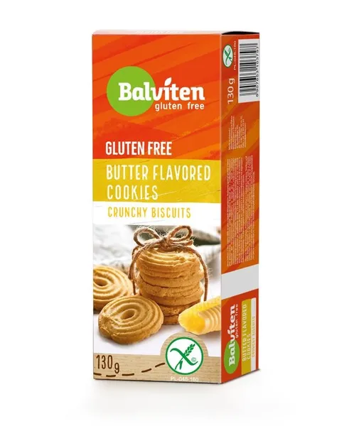 Cepumi ar sviesta garšu BALVITEN, bez glutēna, 130g