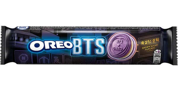 Cepumi OREO BTS ar brūnā cukura un pankūku garšu, 157g