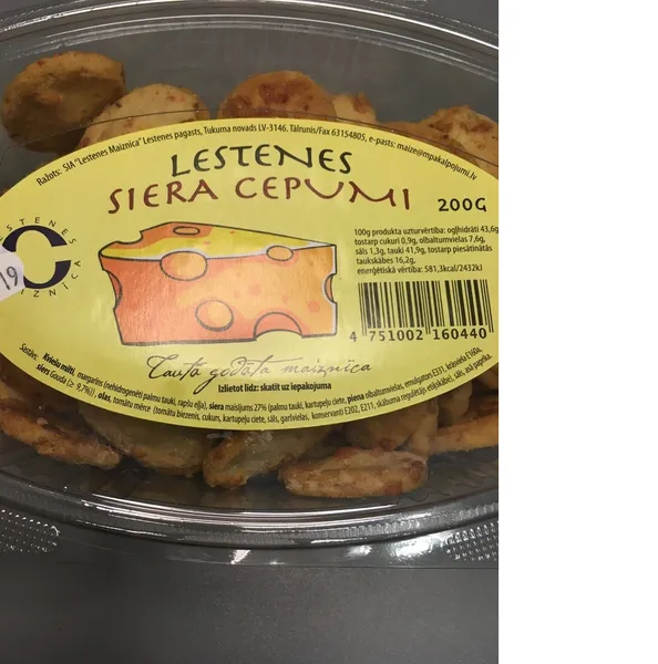 Cepumi siera LESTENES, 200 g
