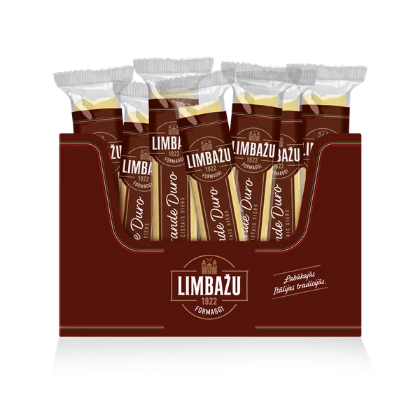 Cietais siers Grande Duro siera nūjiņa, nogatavināts 12 mēn., 125g, Limbažu Formaggi