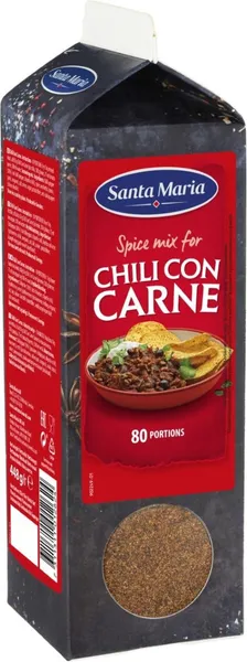 Čili kon karne garšvielu maisījums 448 g, Santa Maria