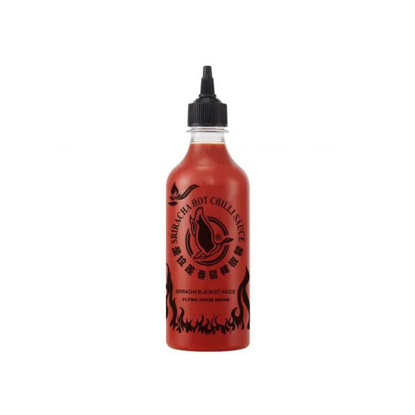 Čili mērce FLYING GOOSE Sriracha, melnā, 455ml