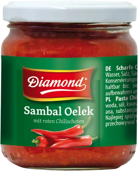Čili pasta SAMBAL OELEK, pikanta, 200g
