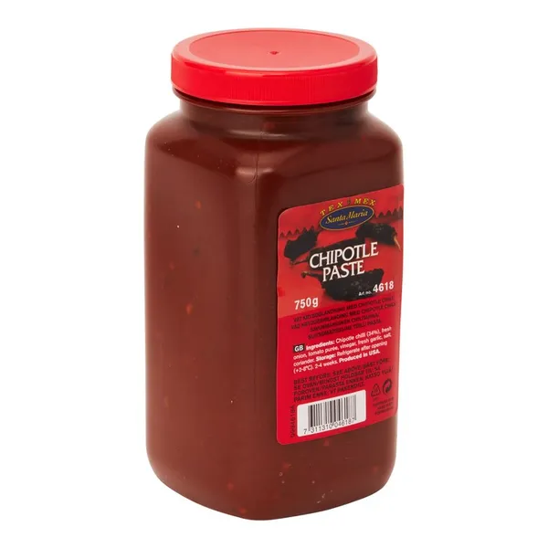 Čipotles čili pasta 750g, Santa Maria