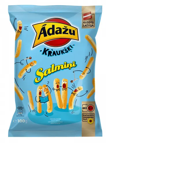 Čipsi Ādažu salmiņi 100g
