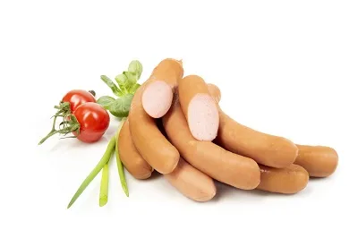 Cīsiņi BĒRNU augstākā labuma dabīgā apvalkā vārīti sver., ~2.5kg