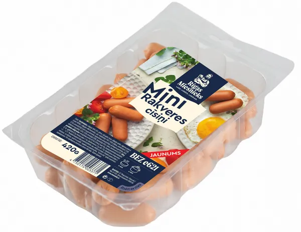 Cīsiņi RĪGAS MIESNIEKS Mini, 420g