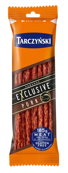 Desiņas cūkgaļas Kabanos Exclusive 18gab. 105g