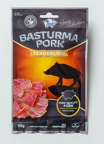 Cūkgaļas filejas basturma AEMEENIA GRILL, 50g