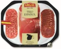 Cūkgaļas izlase, vītināta, (serrano, chorizo, salami) sagriezta, 150g, Spānija