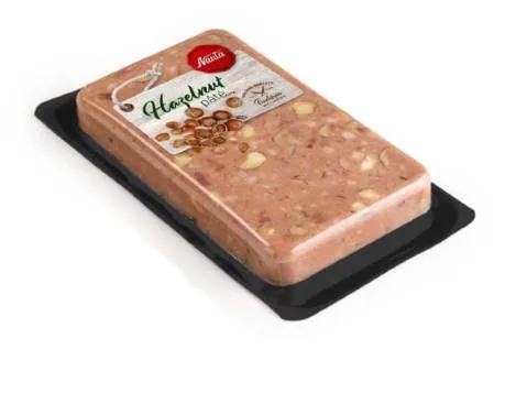 Cūkgaļas pastēte vārīta ar lazdu riekstiem, I klase, 150g