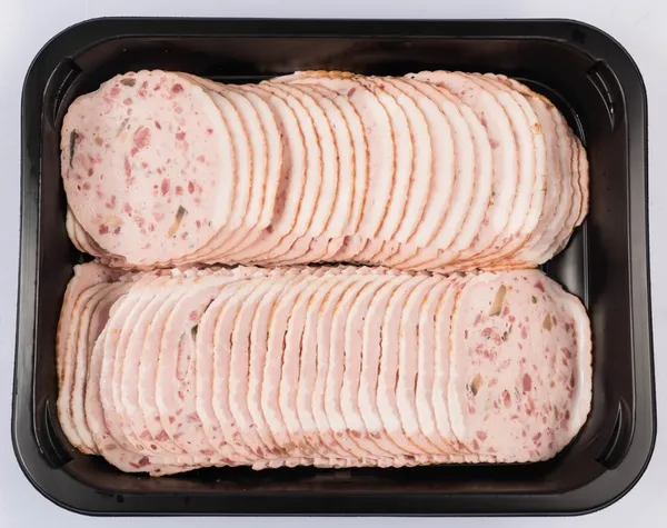 Cūkgaļas rulete NOO CEPEŠKUNGS ar šampinjoniem un mēli (~ 83 šķēles) 1,6kg