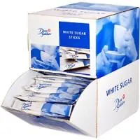 Cukurs baltais, nūjiņas DAN SUKKER, 225gabx4g, 900g (dekoratīvā kārbā)