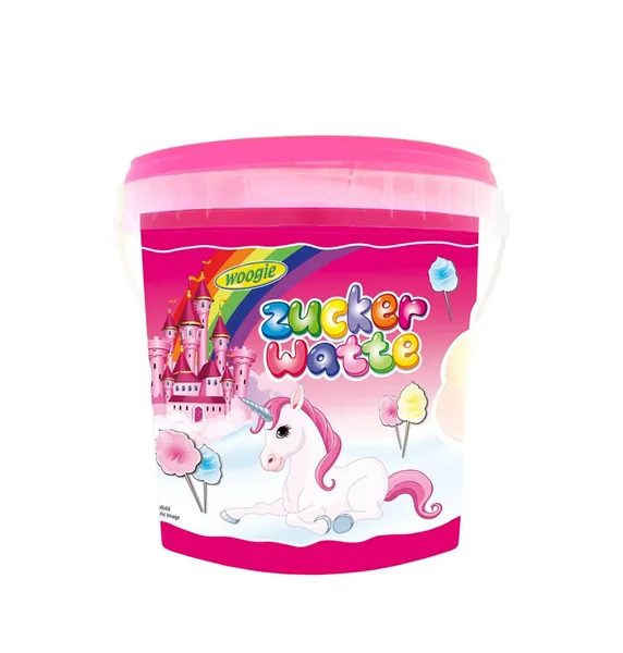 Cukurvate aromatizēta Unicorn Candy Floss WOOGIE, 50g