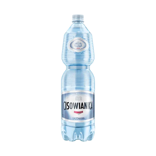 Dabīgais minerālūdens CISOWIANKA, gāzēts, 1.5l (DEP)